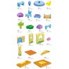 JUN DA LONG TOYS JDLT 5039A Xếp hình kiểu    Amazing House Ngôi Nhà Lý Tưởng 68 khối