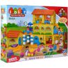 JUN DA LONG TOYS JDLT 5042A Xếp hình kiểu    Sweet Home Tòa Nhà Của Bé 143 khối