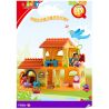 JUN DA LONG TOYS JDLT 5048A Xếp hình kiểu    House Of Kids Ngôi Nhà Nhỏ Của Bé 52 khối