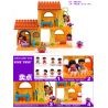 JUN DA LONG TOYS JDLT 5048A Xếp hình kiểu    House Of Kids Ngôi Nhà Nhỏ Của Bé 52 khối