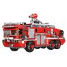 XINGBAO XB-03030 03030 XB03030 non  XE CỨU HỎA PHUN NƯỚC CHỮA CHÁY bộ đồ chơi xếp lắp ráp ghép mô hình Fire Rescure WATER TANK FIRE TRUCK 720 khối