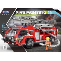 XINGBAO XB-03030 03030 XB03030 non  XE CỨU HỎA PHUN NƯỚC CHỮA CHÁY bộ đồ chơi xếp lắp ráp ghép mô hình Fire Rescure WATER TANK FIRE TRUCK 720 khối