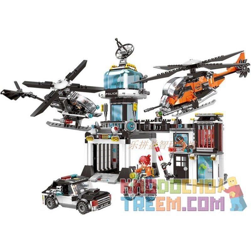 XINGBAO XB-10001 10001 XB10001 non  CHỈ HUY TRƯỞNG CẢNH SÁT bộ đồ chơi xếp lắp ráp ghép mô hình Police 1323 khối