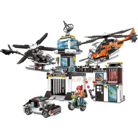 XINGBAO XB-10001 10001 XB10001 non  CHỈ HUY TRƯỞNG CẢNH SÁT bộ đồ chơi xếp lắp ráp ghép mô hình Police 1323 khối