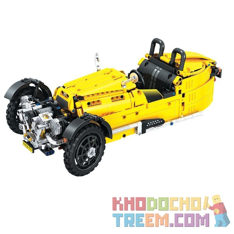 Winner 7065 non  XE HƠI CỔ ĐIỂN BA BÁNH tỷ lệ 1:8 bộ đồ chơi xếp lắp ráp ghép mô hình  MORGEN 3 WHEELER Kỹ Thuật Công Nghệ Cao Mô Hình Phương Tiện 838 khối