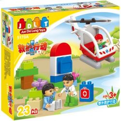 JUN DA LONG TOYS JDLT 5170A Xếp hình kiểu    Medical Emergency Bé Tập Làm Bác Sĩ 23 khối