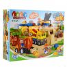 JUN DA LONG TOYS JDLT 5112A Xếp hình kiểu    Great Construction For Human Công Trình Xây Dựng Khổng Lồ 53 khối