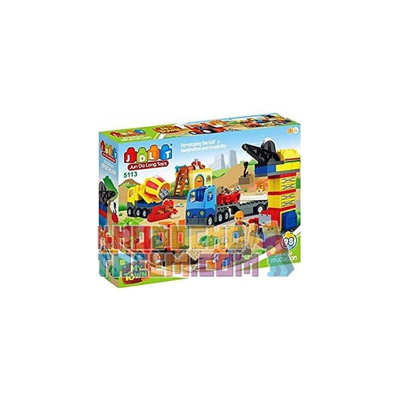 JUN DA LONG TOYS JDLT 5113A Xếp hình kiểu    Projects For City In Future Dự Án Cho Thành Phố Tương Lai 98 khối