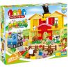 JUN DA LONG TOYS JDLT 5210A Xếp hình kiểu    Funny Field Cánh Đồng Vui Vẻ 126 khối