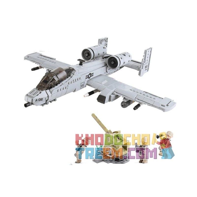 XINGBAO XB-06022 06022 XB06022 non  QUÂN ĐỘI THẾ CHIẾN II A10 bộ đồ chơi xếp lắp ráp ghép mô hình Across The Battlefield ACROSS THE BATTLEFIELD A10 Băng Qua Chiến Trường 961 khối