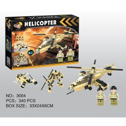 QIZHILE 3004 Xếp hình kiểu  MILITARY ARMY Guided Missle, Tank, Fighters, Helicopter, Chariot Máy Bay Chiến đấu, Trực Thăng, Xe Tăng, Tên Lửa Dẫn đường, Xe Bọc Thép 1637 khối