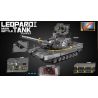 XINGBAO XB-06032 06032 XB06032 non  XE TĂNG CHỦ LỰC bộ đồ chơi xếp lắp ráp ghép mô hình Creator LEOPARD II MAIN BATTLE TANK Sáng Tạo 1426 khối