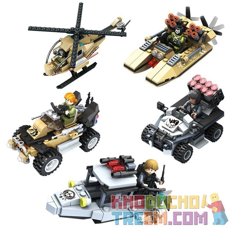 PanlosBrick 635001 635002 635003 635004 635005 Panlos Brick 635001 635002 635003 635004 635005 non  ĐỘT KÍCH CHỐNG KHỦNG BỐ SÚNG PHÓNG TÊN LỬA NHỎ bộ đồ chơi xếp lắp ráp ghép mô hình Gun Strike GUNSTRIKE Đấu Súng 130 khối