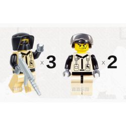 JIE STAR 29018 Xếp hình kiểu  MILITARY ARMY Russian T-90 Main Battle Tank Xe Tăng Nga T90 1193 khối