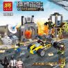 LELE 36028 non  QUÂN ĐỘI JEDI CHỐNG KHỦNG BỐ bộ đồ chơi xếp lắp ráp ghép mô hình Pubg Battlegrounds Bắn Súng 404 khối