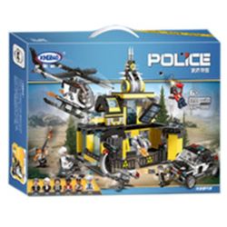 XINGBAO XB-10006 10006 XB10006 non  ĐỘT KÍCH HỌC VIỆN CẢNH SÁT bộ đồ chơi xếp lắp ráp ghép mô hình Police 1233 khối