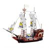 JIE STAR 30009 Xếp hình kiểu  PIRATES OF THE CARIBBEAN Pirate's Ship Tàu Cướp Biển 678 khối