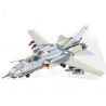 JIE STAR 29030 Xếp hình kiểu  MILITARY ARMY American F-14 Fighter Máy Bay Tiêm Kích F-14 Của Mỹ 756 khối