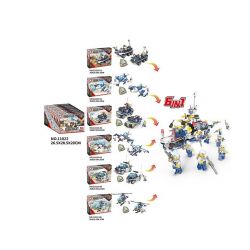 LE DI PIN 11022 Xếp hình kiểu  MILITARY ARMY Zeus Fleet Đội Quân Của Zeus 859 khối