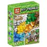 YILE 50001 non  XẾP HÌNH TỰ DO bộ đồ chơi xếp lắp ráp ghép mô hình Minecraft MY WORLD Game Xây Dựng 1000 khối