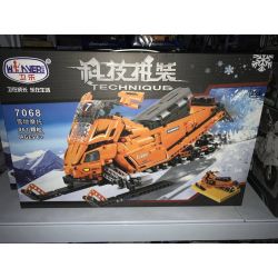 Winner 7068 non  XE MÔ TÔ TRƯỢT TUYẾT SIÊU ĐẲNG tỷ lệ 1:8 bộ đồ chơi xếp lắp ráp ghép mô hình  THE TURBO SNOWMOBILE MOTO Kỹ Thuật Công Nghệ Cao Mô Hình Phương Tiện 961 khối