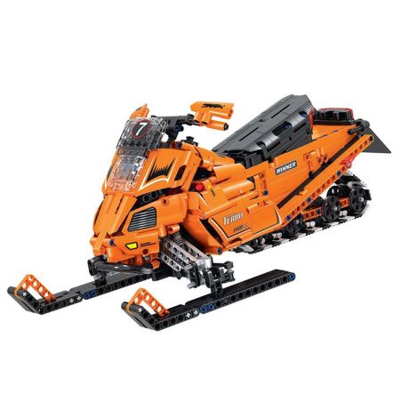 Winner 7068 non  XE MÔ TÔ TRƯỢT TUYẾT SIÊU ĐẲNG tỷ lệ 1:8 bộ đồ chơi xếp lắp ráp ghép mô hình  THE TURBO SNOWMOBILE MOTO Kỹ Thuật Công Nghệ Cao Mô Hình Phương Tiện 961 khối