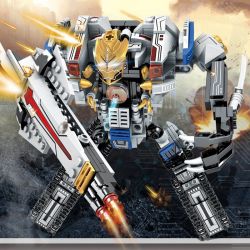 SHENG YUAN SY SY952 non  ROBOT THỦ LĨNH DECEPTICON MEGATRON bộ đồ chơi xếp lắp ráp ghép mô hình Transformers Robot Đại Chiến Người Máy Biến Hình 648 khối