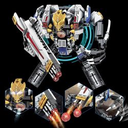 SHENG YUAN SY SY952 non  ROBOT THỦ LĨNH DECEPTICON MEGATRON bộ đồ chơi xếp lắp ráp ghép mô hình Transformers Robot Đại Chiến Người Máy Biến Hình 648 khối