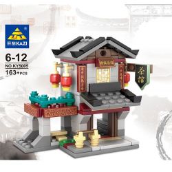 Kazi KY5005 5005 non  KHU PHỐ THƯƠNG MẠI ZHONG HUA bộ đồ chơi xếp lắp ráp ghép mô hình Mini Modular ZHONG HUA STREET COMMERCIAL Đường Phố Thu Nhỏ 617 khối