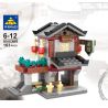 Kazi KY5005 5005 non  KHU PHỐ THƯƠNG MẠI ZHONG HUA bộ đồ chơi xếp lắp ráp ghép mô hình Mini Modular ZHONG HUA STREET COMMERCIAL Đường Phố Thu Nhỏ 617 khối