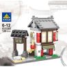Kazi KY5005 5005 non  KHU PHỐ THƯƠNG MẠI ZHONG HUA bộ đồ chơi xếp lắp ráp ghép mô hình Mini Modular ZHONG HUA STREET COMMERCIAL Đường Phố Thu Nhỏ 617 khối