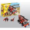 QIZHILE 3001 Xếp hình kiểu  CREATOR 3 IN 1 Construction Vehicle 5 In 1 Bộ Xe Xây Dựng Máy ủi, Máy Xúc, Xe Tải, Cần Cẩu, Xe Trộn Be· 634 khối
