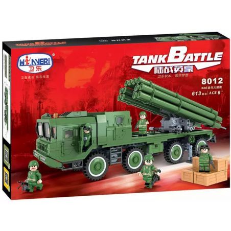 Winner 8012 non  XE PHÁO TỰ HÀNH bộ đồ chơi xếp lắp ráp ghép mô hình Tank Battle TANKBATTLE Xe Tăng Đối Đầu 613 khối