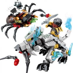 SEMBO SD3200 3200 Xếp hình kiểu  CHRONICLES OF THE GHOSTLY TRIBE Knights And Skeleton Lord War Cuộc Chiến Của Các Kỵ Binh Và Bộ Xương Quỷ 828 khối