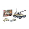 JIE STAR 29028 Xếp hình kiểu  MILITARY ARMY Double Gun Assault Tank Xe Tăng Tấn Công 2 Nòng 831 khối