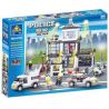 Kazi KY6725 6725 non  TRỤ SỞ CẢNH SÁT bộ đồ chơi xếp lắp ráp ghép mô hình City POLICE Thành Phố 631 khối