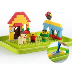 WANGE DR.LUCK 8100 non  SÁNG TẠO THẾ GIỚI CỦA BÉ bộ đồ chơi xếp lắp ráp ghép mô hình Dacta DESIGNER Học Tập 625 khối