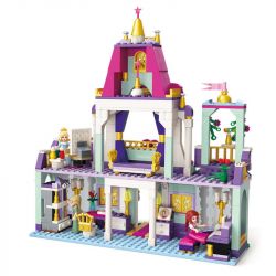 Enlighten 2611 Qman 2611 non  TRƯỜNG HỌC HOÀNG GIA CỦA CÔNG CHÚA LEIA bộ đồ chơi xếp lắp ráp ghép mô hình  ROYAL WISDOM SCHOOL Các Bạn Gái 626 khối