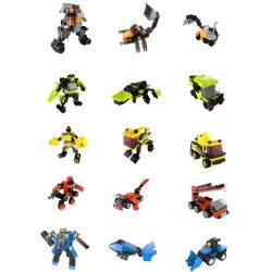QIZHILE 5004 Xếp hình kiểu  CREATOR 3 IN 1 Puzzle Robot Combined Xếp Hình Kết Hợp Robot 622 khối