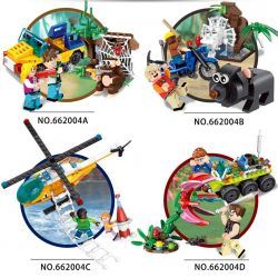 PanlosBrick 662004 662004A 662004B 662004C 662004D Panlos Brick 662004 662004A 662004B 662004C 662004D non  4 BỘ XẾP HÌNH THÁM HIỂM NHỎ bộ đồ chơi xếp lắp ráp ghép mô hình Wars Ring MOBIS WARSRING Nhẫn Chiến Đấu 625 khối