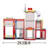 SLUBAN M38-B0631 B0631 0631 M38B0631 38-B0631 non  TRỤ SỞ CỨU HỎA bộ đồ chơi xếp lắp ráp ghép mô hình Fire Rescure FIRE STATION 612 khối