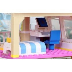 WANGE 47211N Xếp hình kiểu   3-floor House Ngôi Nhà Ba Tầng 621 khối