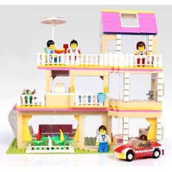 WANGE 47211N Xếp hình kiểu   3-floor House Ngôi Nhà Ba Tầng 621 khối