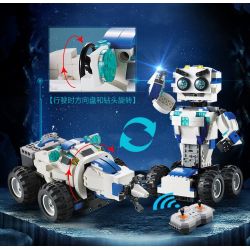 DOUBLEE CADA C51028 51028 non  ROBOT MÁY KHOAN bộ đồ chơi xếp lắp ráp ghép mô hình  DADA Kỹ Thuật Công Nghệ Cao Mô Hình Phương Tiện 606 khối