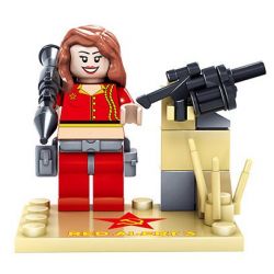 Bozhi 81018 KY81018 non  6 PHƯƠNG TIỆN QUÂN SỰ bộ đồ chơi xếp lắp ráp ghép mô hình Red Alert 3 Báo Động Đỏ 3 608 khối