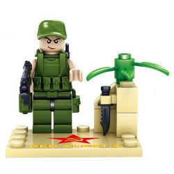 Bozhi 81018 KY81018 non  6 PHƯƠNG TIỆN QUÂN SỰ bộ đồ chơi xếp lắp ráp ghép mô hình Red Alert 3 Báo Động Đỏ 3 608 khối