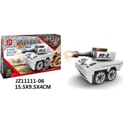 LE DI PIN 11111 Xếp hình kiểu  MILITARY ARMY 6 In 1 World War II Tank 6 Trong 1 Xe Tăng Thế Chiến Thứ 2 604 khối