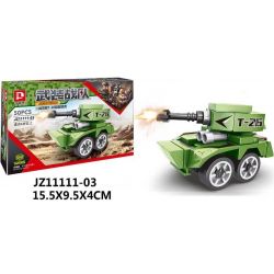 LE DI PIN 11111 Xếp hình kiểu  MILITARY ARMY 6 In 1 World War II Tank 6 Trong 1 Xe Tăng Thế Chiến Thứ 2 604 khối