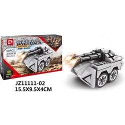 LE DI PIN 11111 Xếp hình kiểu  MILITARY ARMY 6 In 1 World War II Tank 6 Trong 1 Xe Tăng Thế Chiến Thứ 2 604 khối