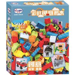 Winner 5022 non  KHỐI XÂY DỰNG SÁNG TẠO bộ đồ chơi xếp lắp ráp ghép mô hình Classic Cổ Điển 600 khối
